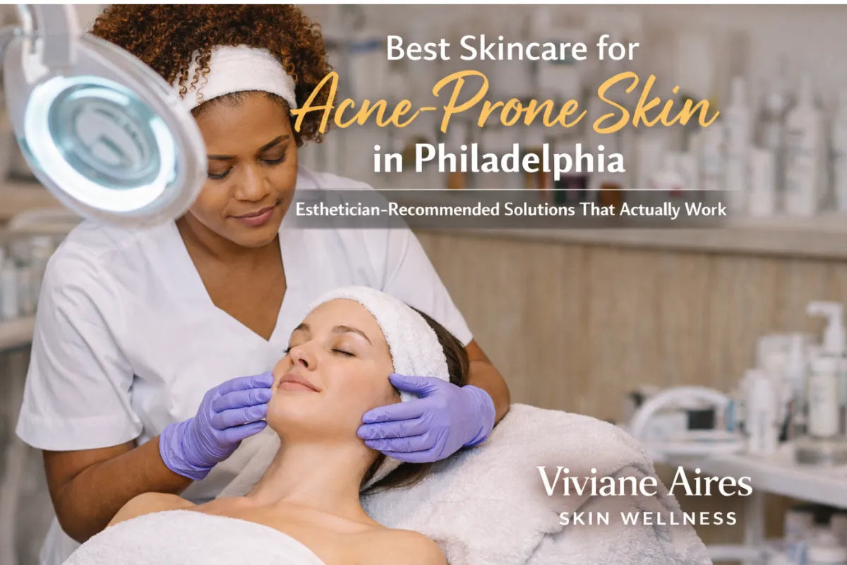  Best skincare for acne-prone skin in Philadelphia recommended by a licensed esthetician