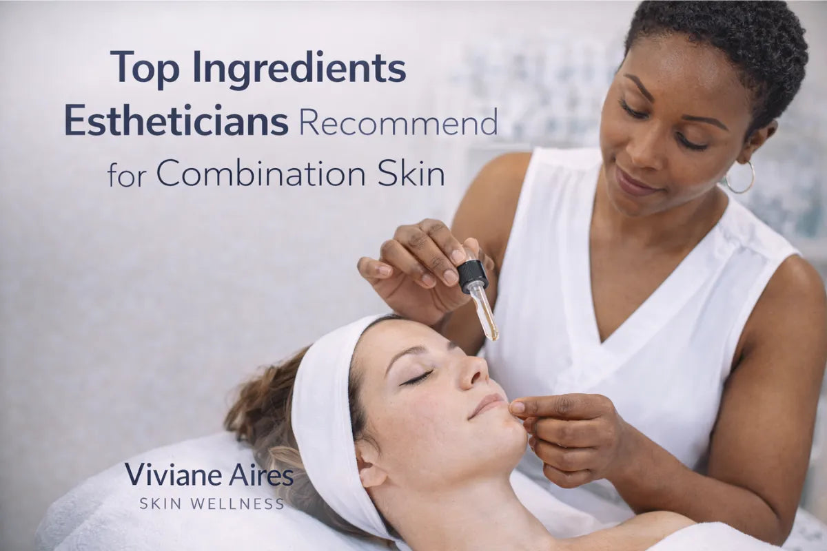 Top ingredients estheticians recommend for combination skin
