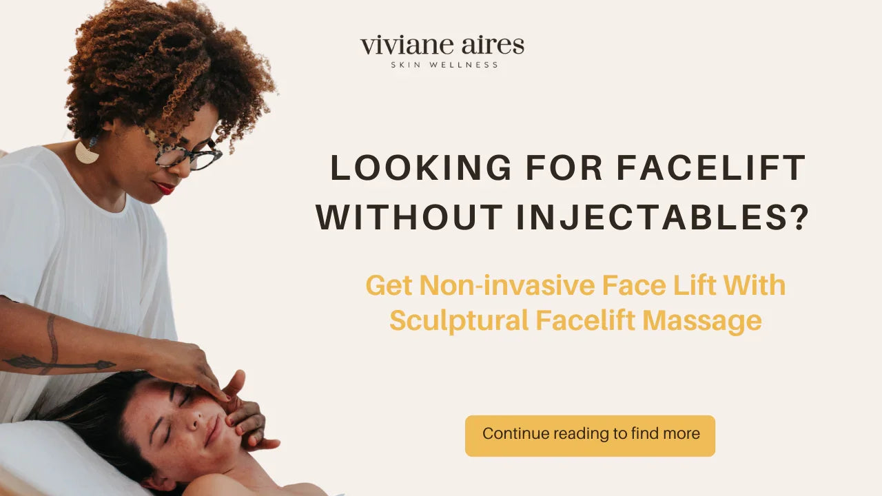 Non invasive facelift with Sculptural Facelift Massage 