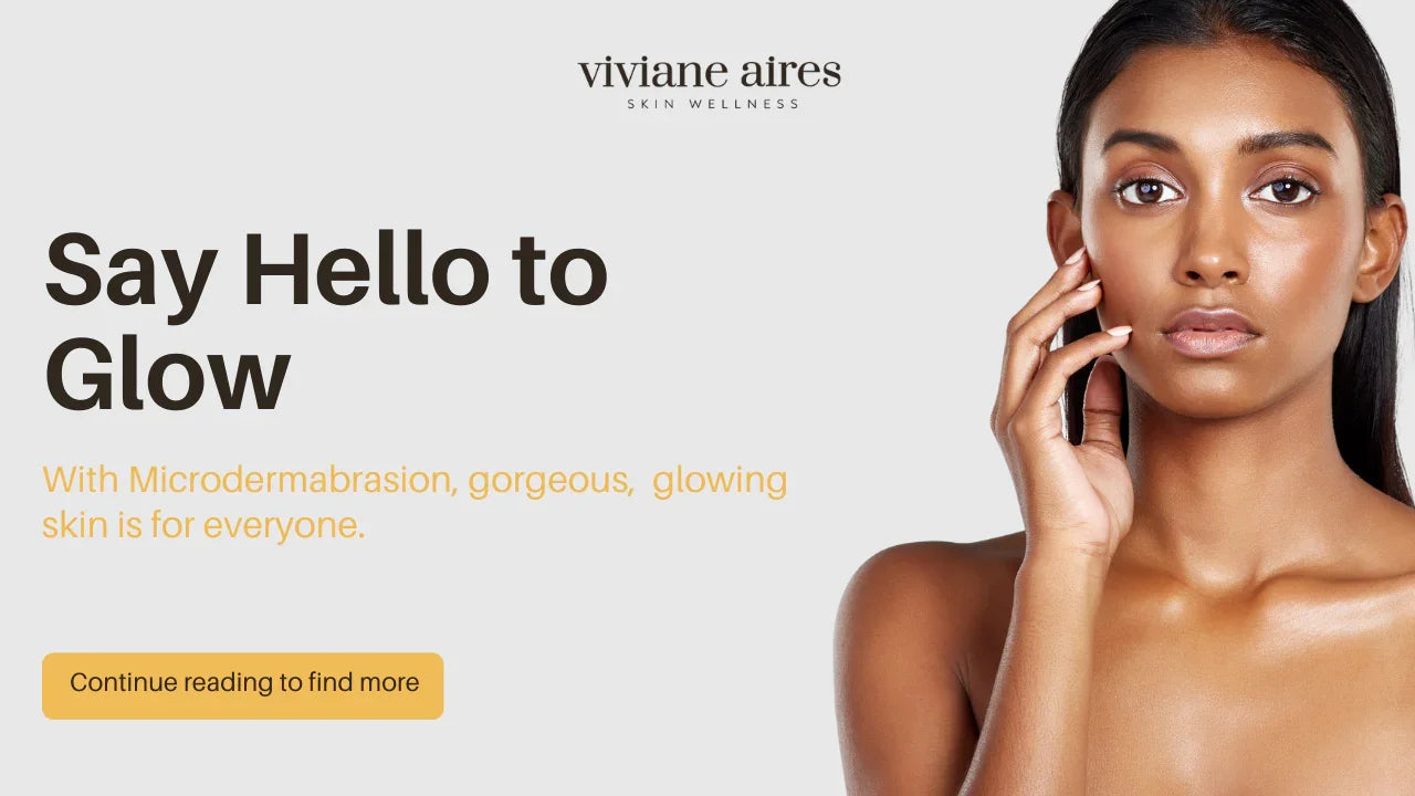 Microdermabrasion: The skin Glow - Viviane Aires