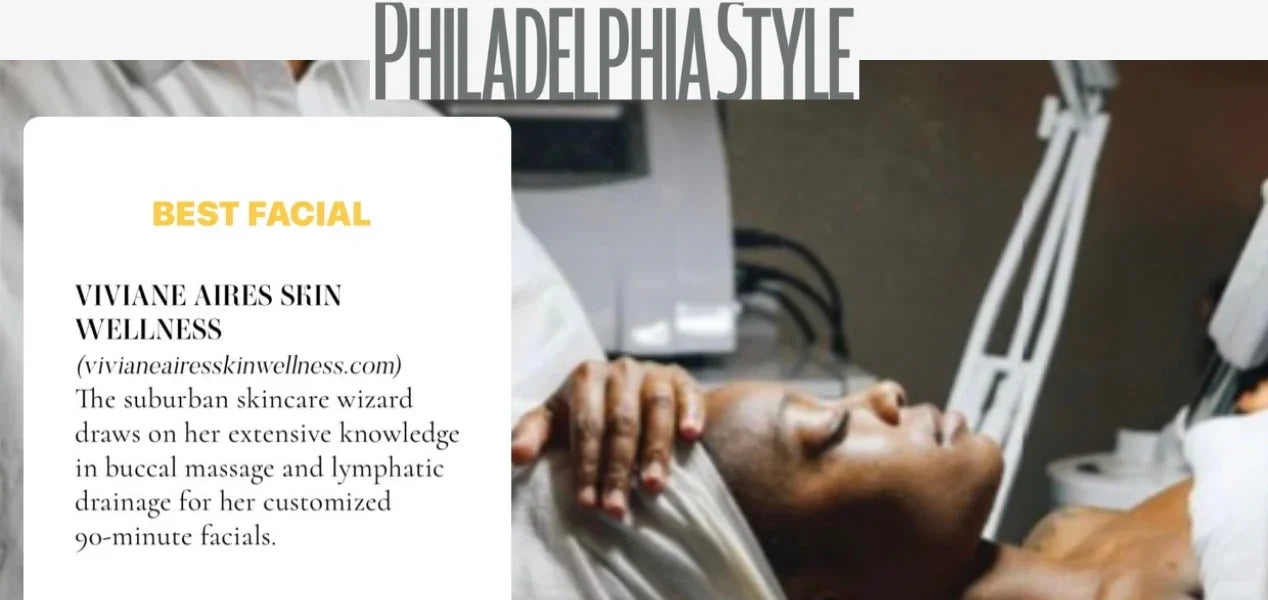 Viviane Aires Skin Wellness was recently awarded as the best facial in Philadelphia by Reader's Choice 2023