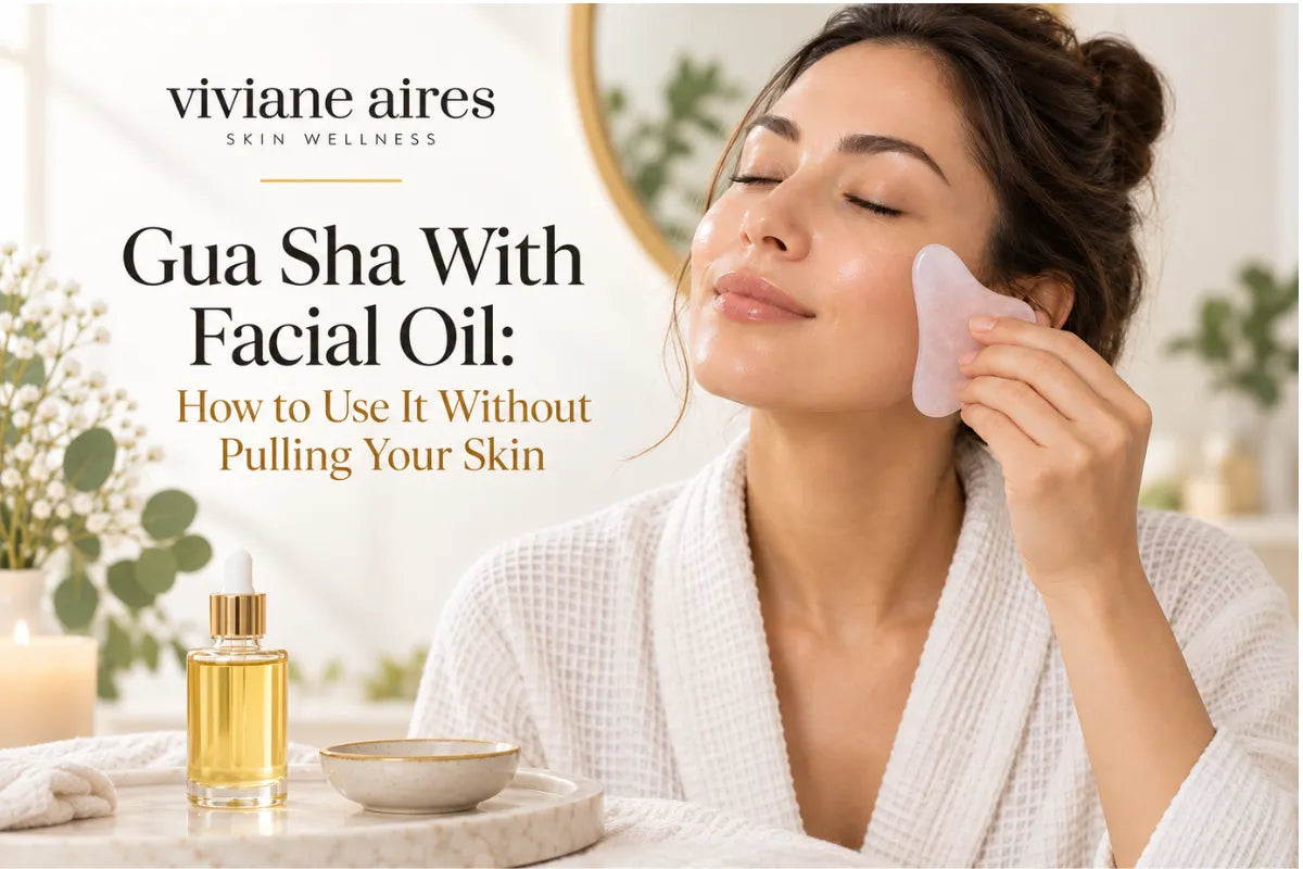 Gua Sha With Facial Oil: How to Use It Without Pulling Your Skin