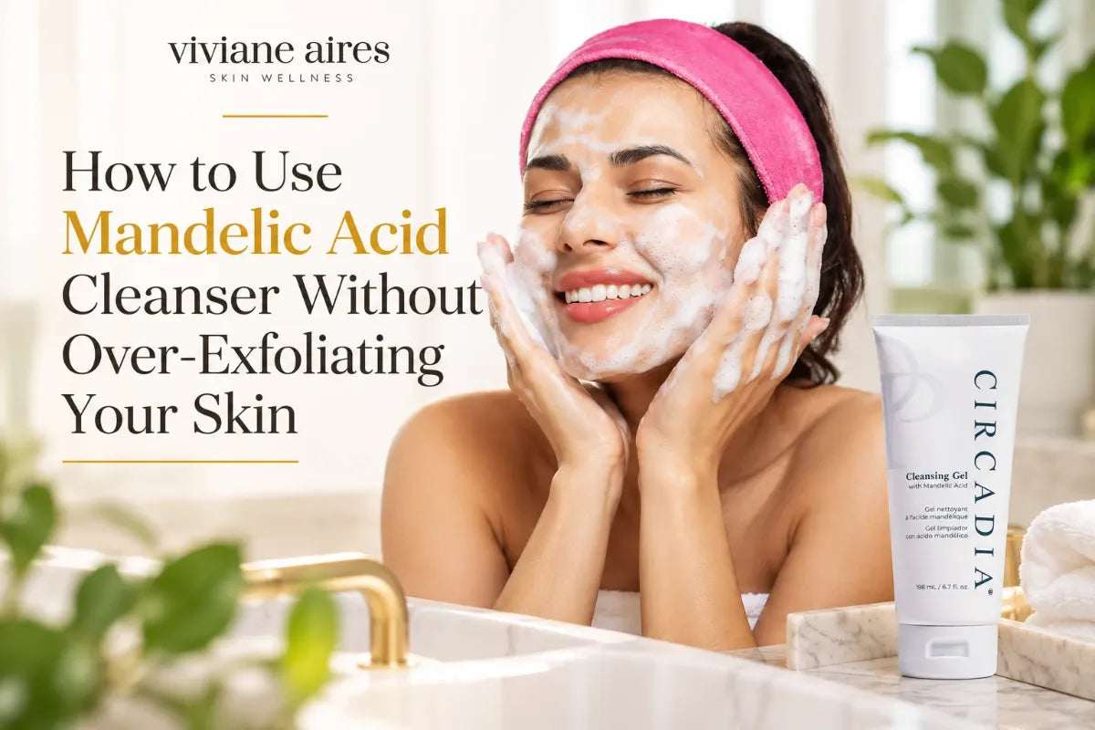  How to use mandelic acid cleanser without over-exfoliating skin