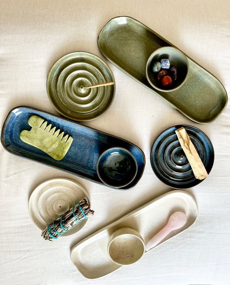 The Brazilian Ceramic Ritual Collection (3-Piece Set)