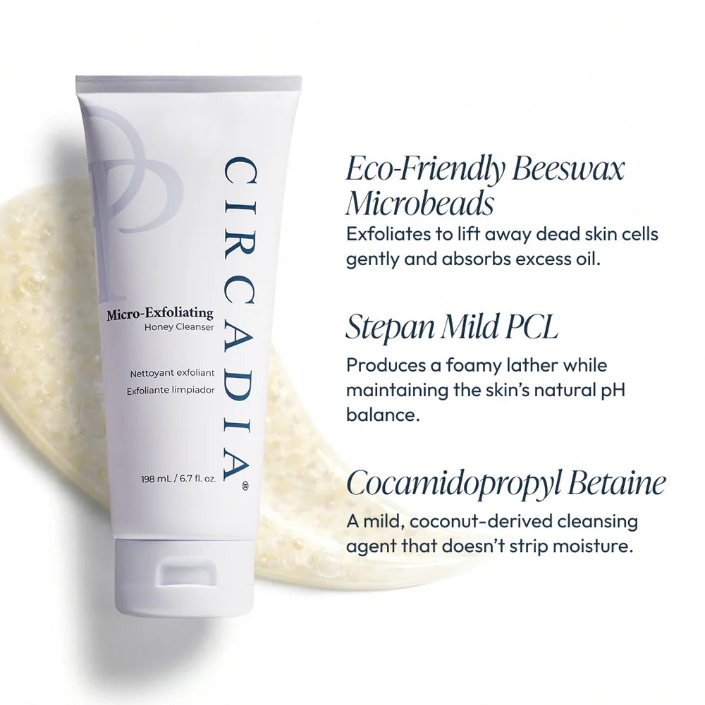 Circadia Micro-Exfoliating Honey Cleanser 6.7oz