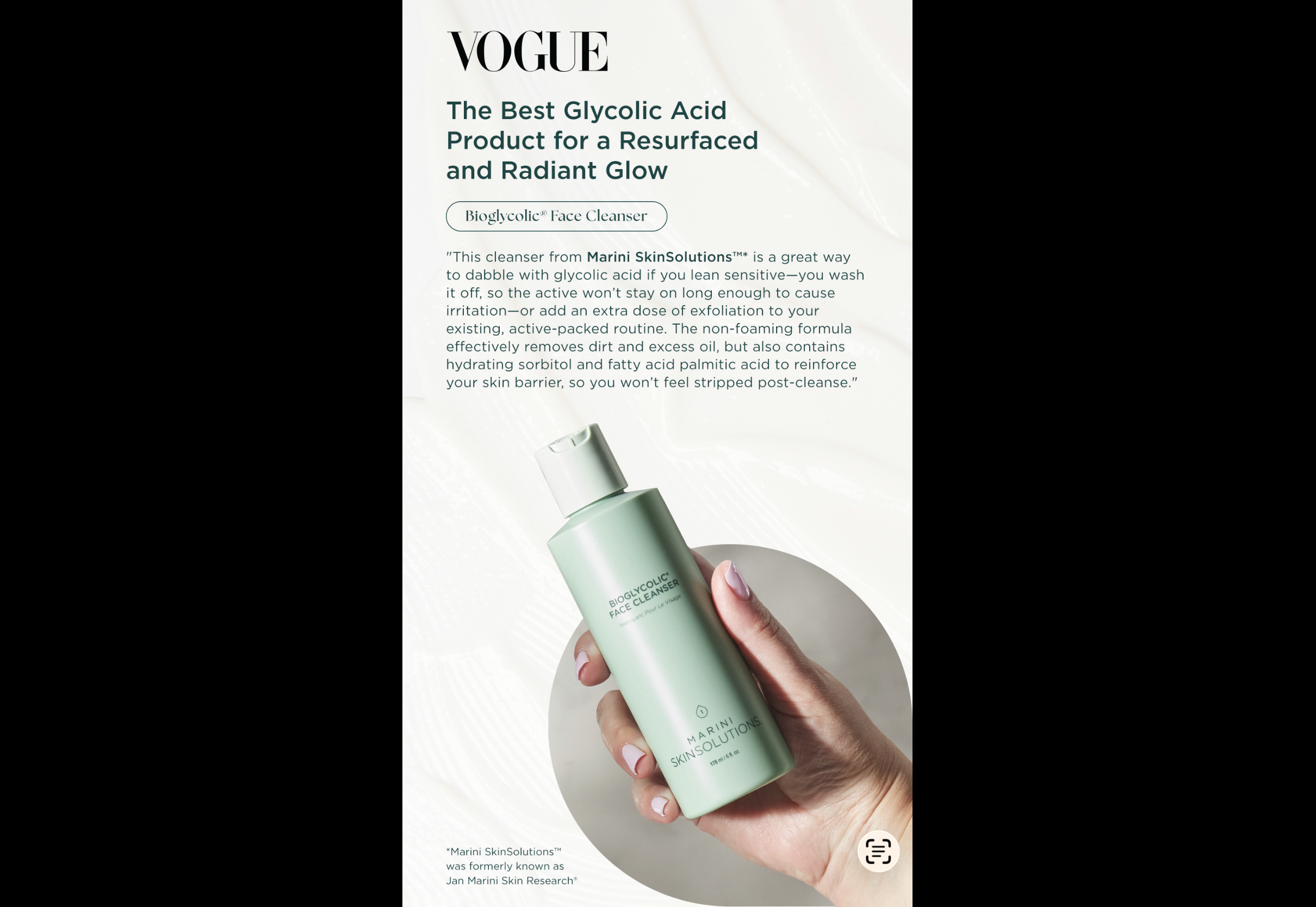 Jan Marini Bioglycolic Face Cleanser