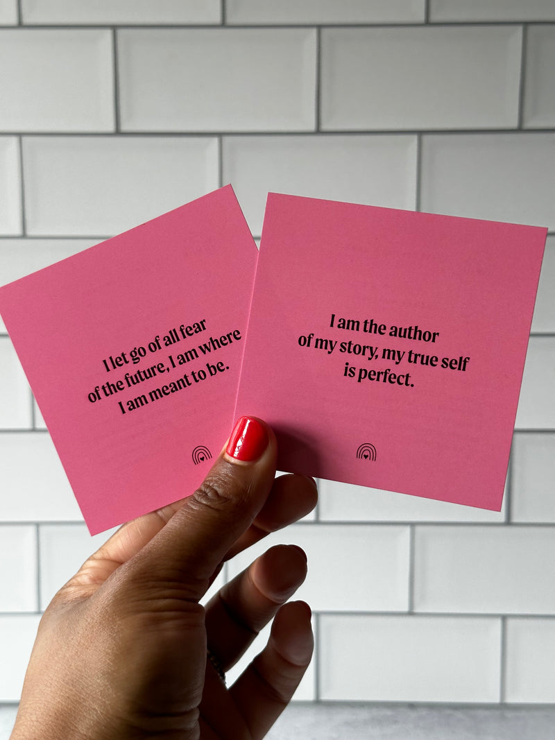 Self-Love Shower Affirmation Cards