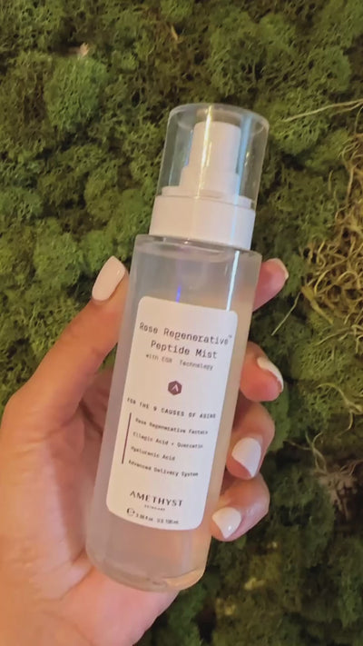 Amethyst  Rose Regenerative Peptide Facial Mist