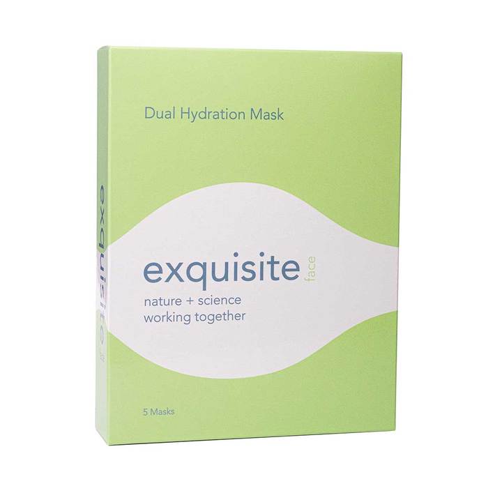 This hydrating mask is infused with a cutting-edge marine peptide and extra hyaluronic acid to deeply moisturize your skin. Your skin will feel hydrated, nourished, smooth and firm…exquisite.